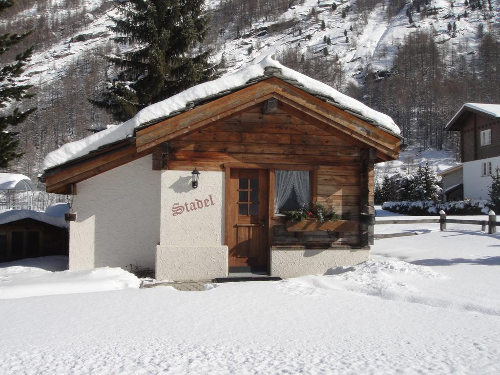 Chalet Stadel Saas-Grund Exteriér fotografie