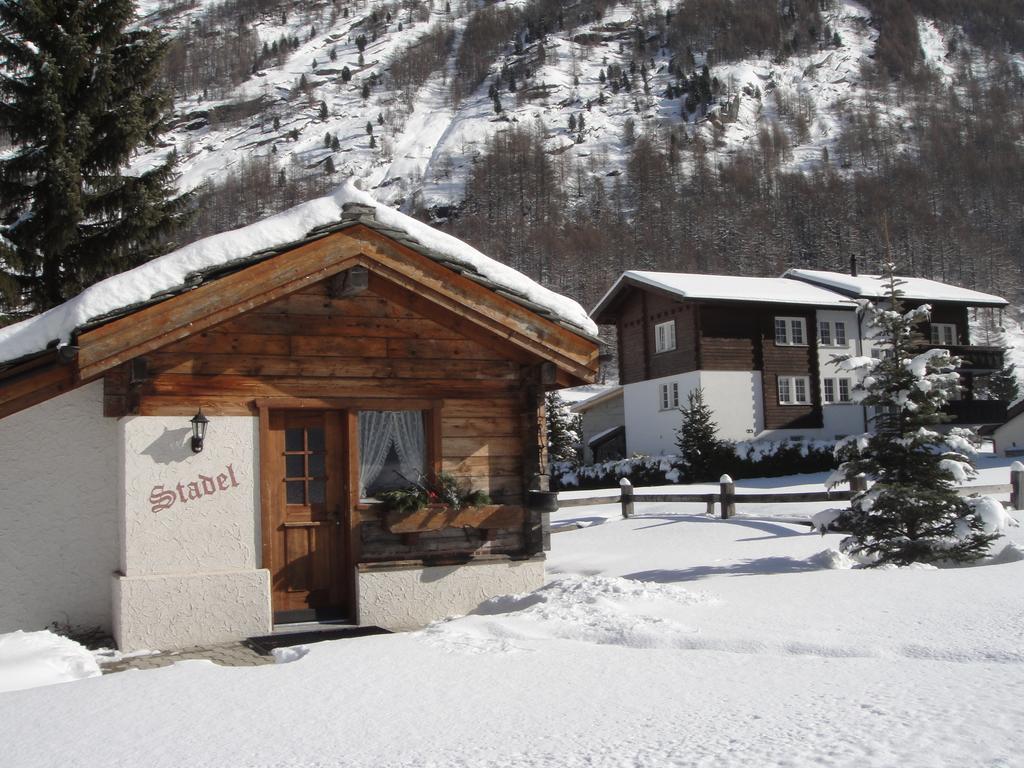 Chalet Stadel Saas-Grund Exteriér fotografie