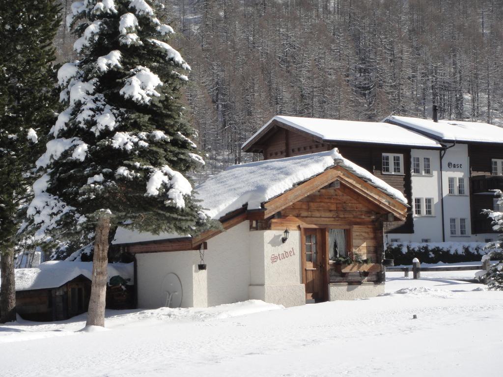 Chalet Stadel Saas-Grund Exteriér fotografie