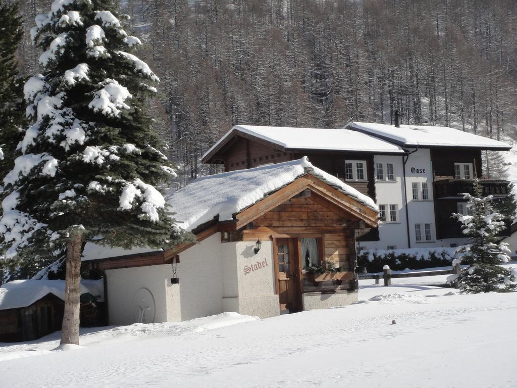 Chalet Stadel Saas-Grund Exteriér fotografie